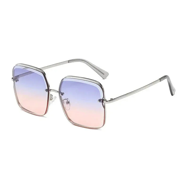 Gradient Rimless Sunglasses Foreland Eyewear