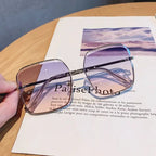 Gradient Rimless Sunglasses Foreland Eyewear