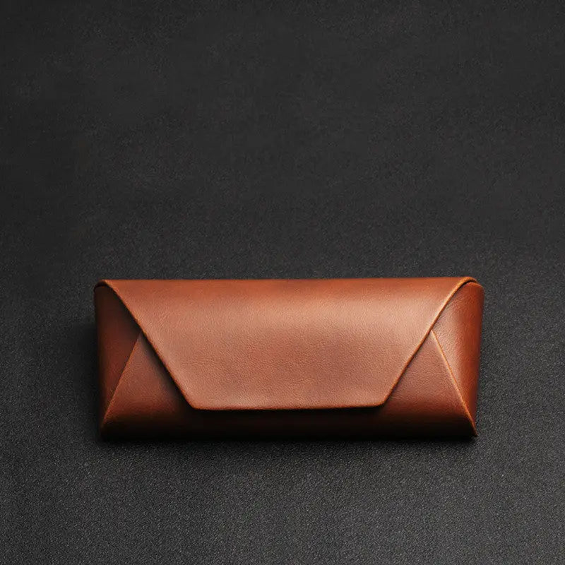 Japanese Handmade Leather Sunglasses Case Foreland Eyewear