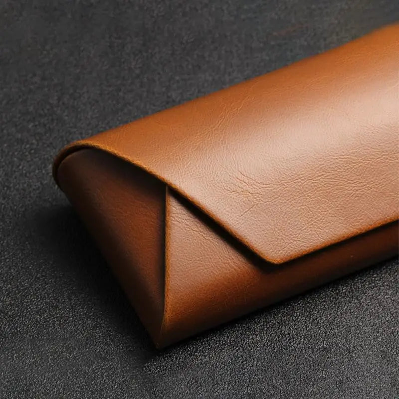 Japanese Handmade Leather Sunglasses Case Foreland Eyewear