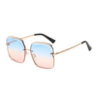 Gradient Rimless Sunglasses Foreland Eyewear