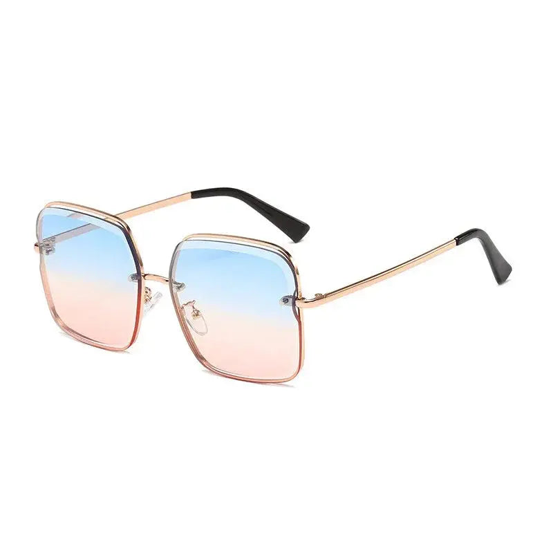 Gradient Rimless Sunglasses Foreland Eyewear