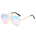 Retro Aviators Sunglasses Foreland Eyewear