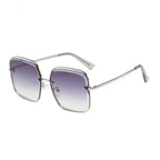 Gradient Rimless Sunglasses Foreland Eyewear