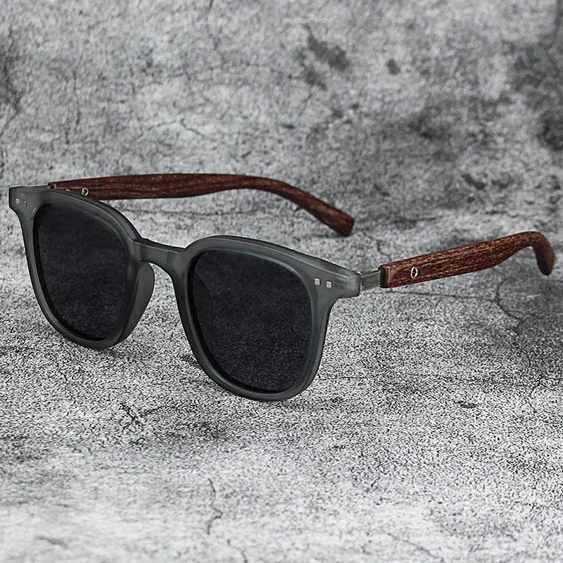 Wood Grain Polarized Sunglasses Foreland Eyewear
