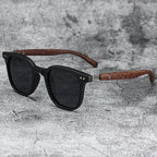 Wood Grain Polarized Sunglasses Foreland Eyewear