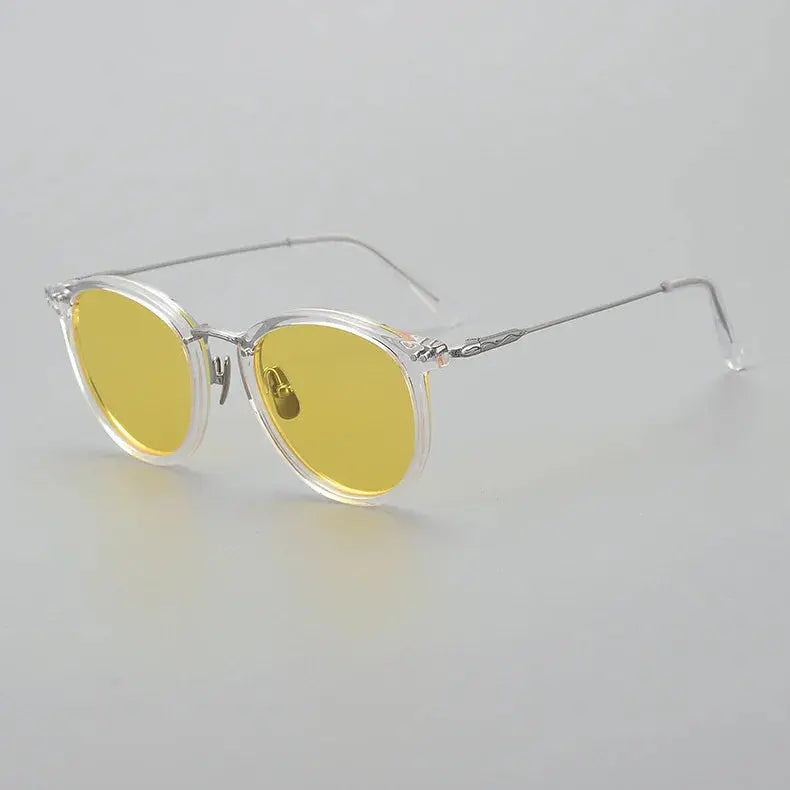 Japanese Handmade Titanium Polarized Sunglasses Foreland Eyewear
