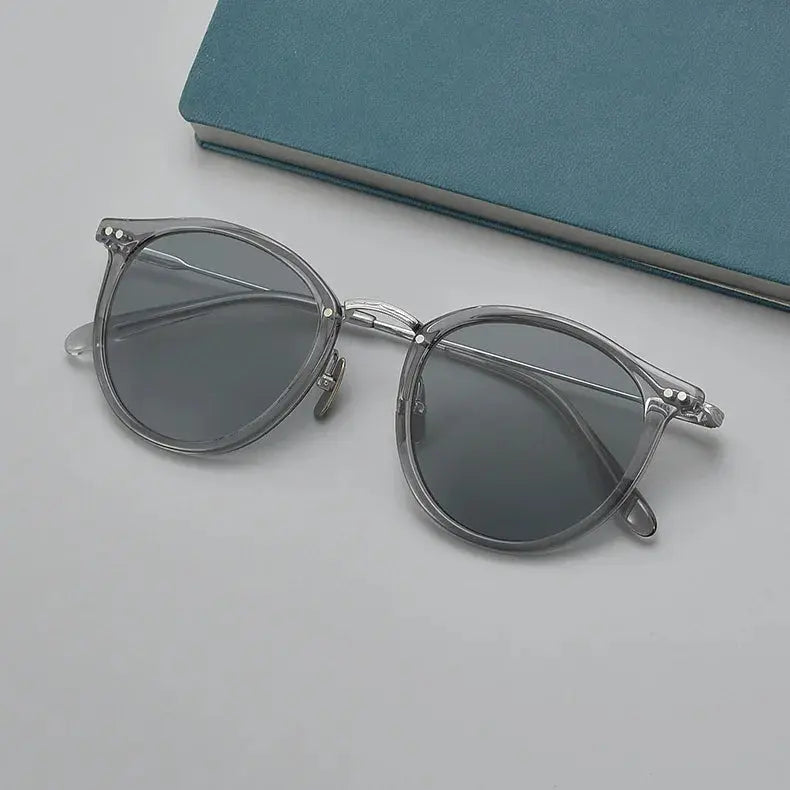 Japanese Handmade Titanium Polarized Sunglasses Foreland Eyewear