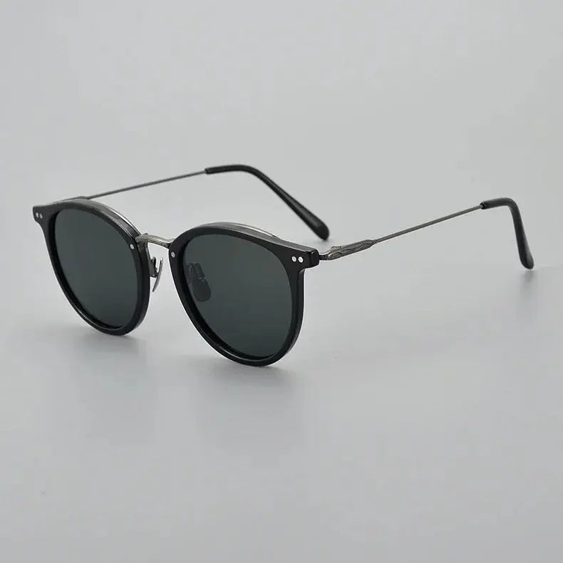 Japanese Handmade Titanium Polarized Sunglasses Foreland Eyewear