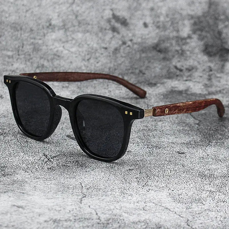 Wood Grain Polarized Sunglasses Foreland Eyewear