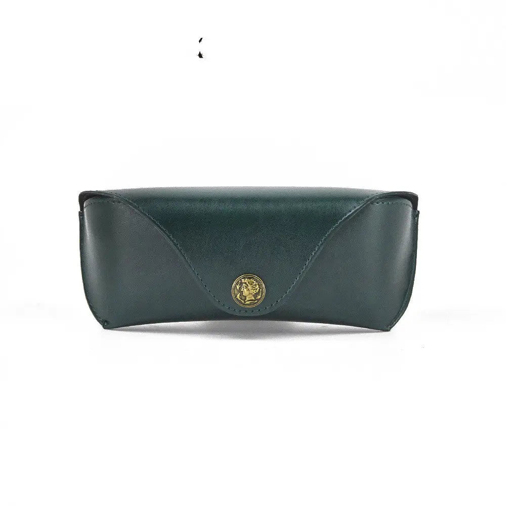 Vintage Handmade Soft Leather Case Foreland Eyewear