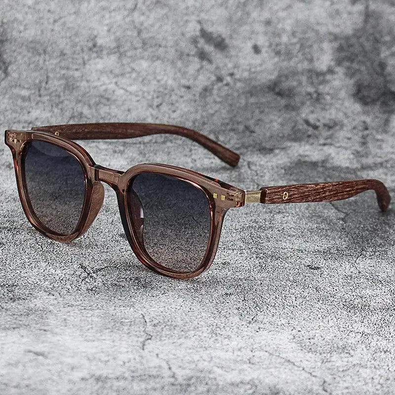 Wood Grain Polarized Sunglasses Foreland Eyewear
